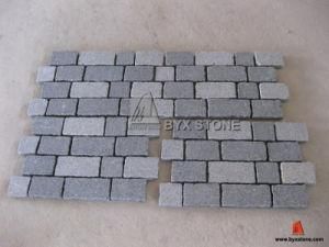 Green &amp; Grey Porphyry Cobble Stone for Driveway and Garden