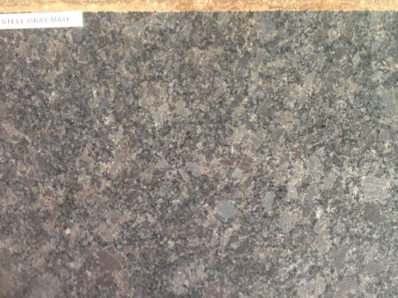 Steel Grey Granite Slab