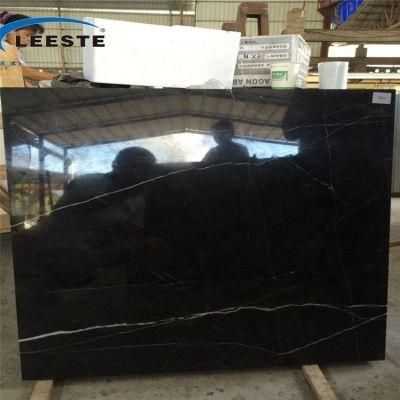 Black Marquina Marble Natural Black Marble with White Veins