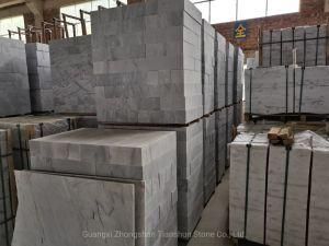 White Marble Chips Engraving Marble Baluster Raw Material