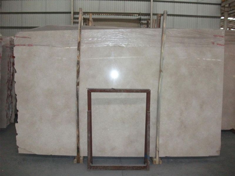 Popular Natural Cararra Beige Marble Slab and Tile for Hotel Wall Floor Decorate