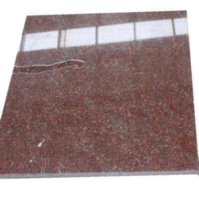 Material Polished Home Decoration Wall Floor Tile Indian Ruby Red Granite