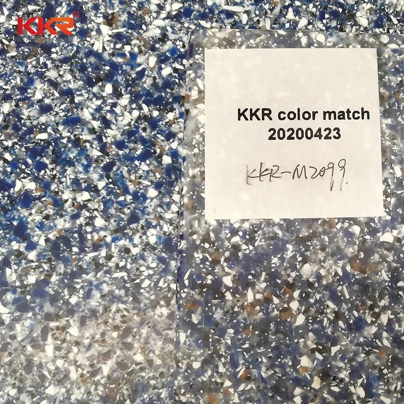 High Quality Matching Acrylic Solid Surface Stone Chips Sheets