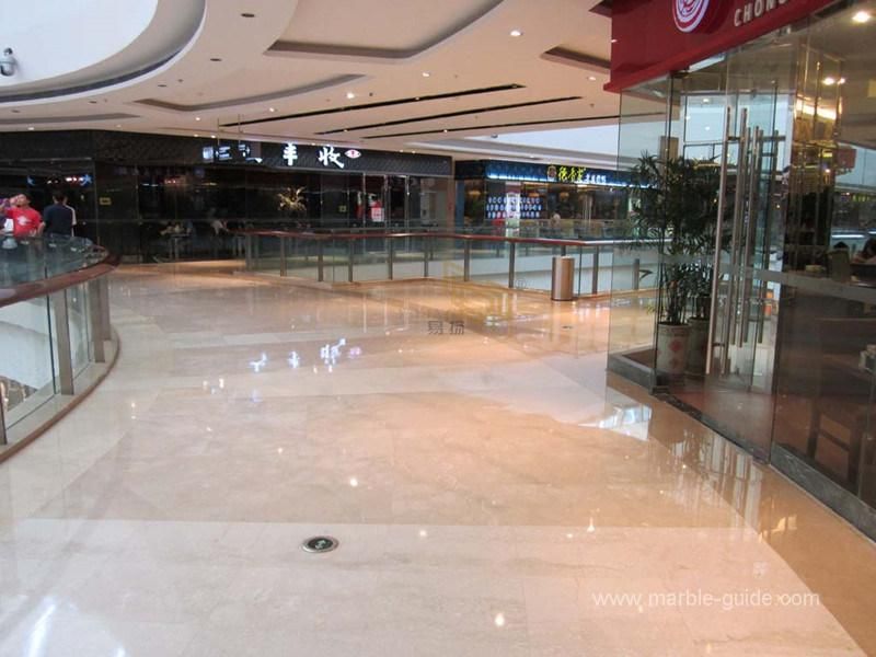 China Shayan Beige Marble Tiles for Flooring/Wall/Staircase/Interior/Hotel Projects