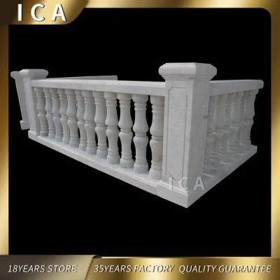 Natural Stone White Marble Stair Tread and Risers