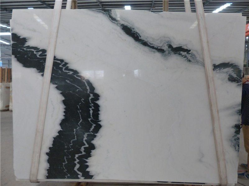 Polished White Marble Tiles/Slabs Panda White Marble Countertop/Flooring/Wall/Project