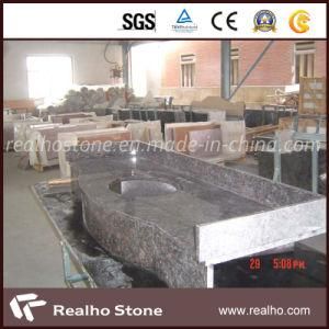 Factory Price Brown Marble Commercial Bathroom and Countertop