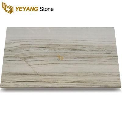 Light Yellow Wood White Flooring Marble for Ifloor/Flooring/Stair/Wall/Bathroom/Kitchen Tile/Bathroom/Wall Tile
