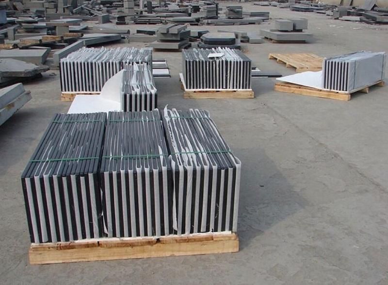 Hebei Black Granite in Tile/Slab/Countertop