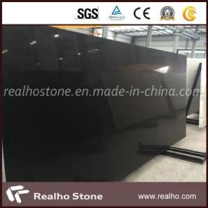 Artificial Absolute Black Quartz Stone for Kitchen Countertop