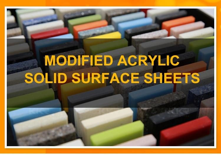 10 Years Wanrrnty Factory Supply Resin Stone Solid Surface Sheets White Marble Stone