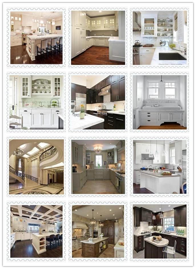 China Tiger Skin White Granite Countertop for Kitchen and Tile