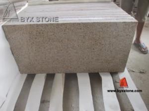Zhangpu G682 Rusty Yellow Granite Bush Hammered Tiles