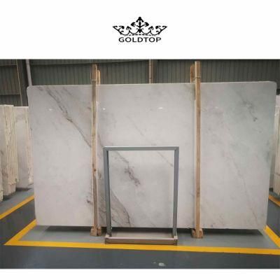 Manufacturer Direct Castro White Natural Stone Slabs Elba White Marble Natural Stone Slab