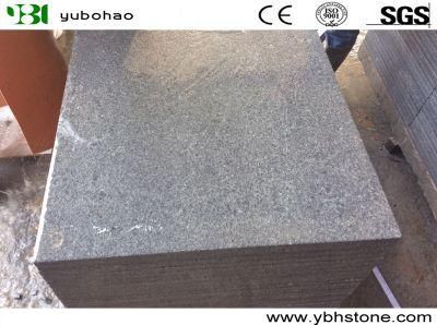 Chinese G654 Flamed Sesame Black Granite Tile/Wall Tiles/Floor Tiles/Wall Stone