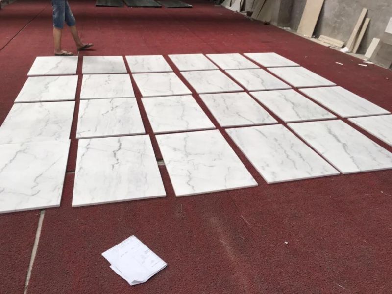 China Cheap Guangxi White Marble for Stone Floor Tiles
