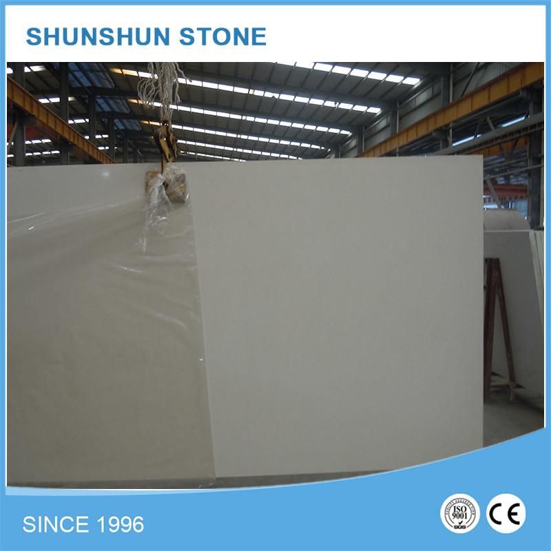 Beautiful White Quartz Stone Kitchen Countertop for Sale