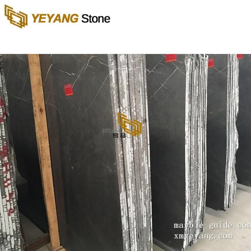 Hot Sale High Polished Pietra Grey Marble with White Lines