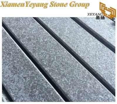 Honed Black Balsalt Stone Tiles for Pavers/Paving/Tombstone/Mosaic