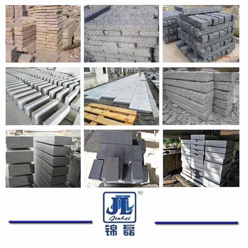 G682/G603/G602/G654/G684 Grey/Black/Red/Yellow Granite/Basalt/Block/Cobble/Cube/Flag Kerbstone for Garden Landscape/Driveway Construction Project