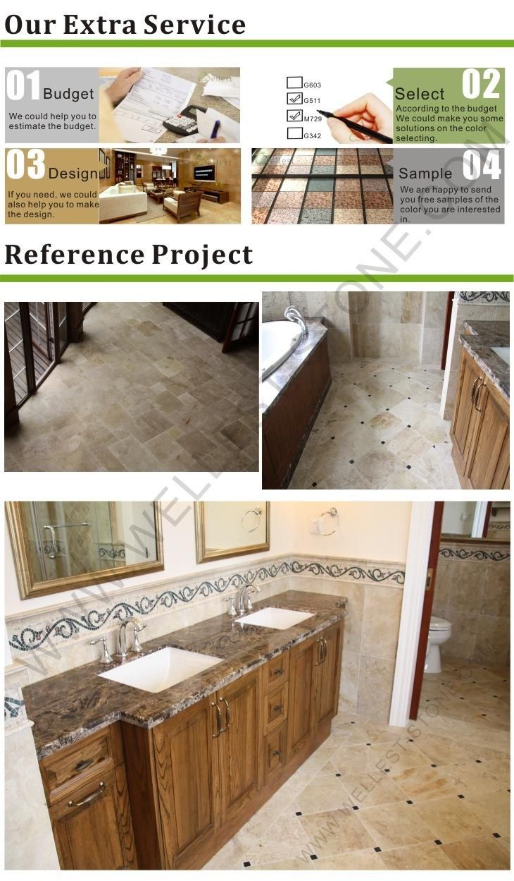 L727 Beige Limestone for Garden/Patio/Poolflooring and Wall Cladding Tile