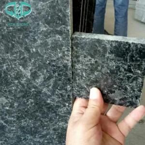 Polished Angola Black Granite for Flooring/Wall Cladding/Stairs/Steps/Stone Tile