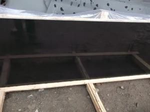 China Mongolia/Pure Black Granite/Basalt Slabs/Tiles Polished/Honed/Flamed