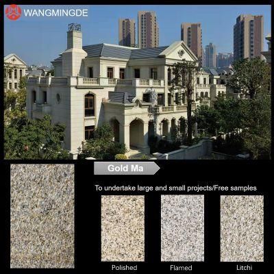 Gold Granite of Chinese Cheap Stone for Exterior Wall/Decoration