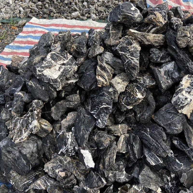 10-50 Cm Aquarium Pond Decoration Rocks Acid Washed Blue Dragon Stones