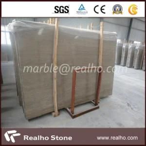 Light Wooden Veins White Serpeggiante Marble Slabs
