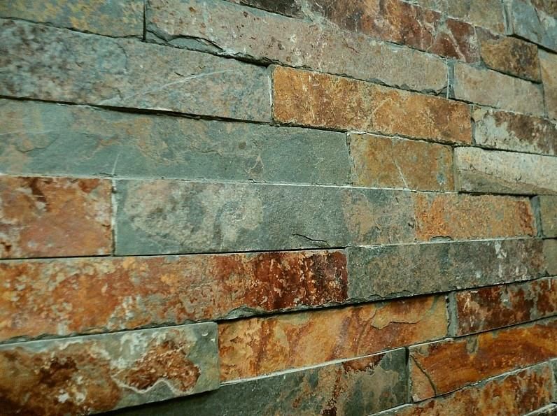 Quartzite Cement Slate Wall Panel Cultured Stone for House