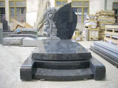 Factory Customized Headstone Engraving Granite Carved Tombstone