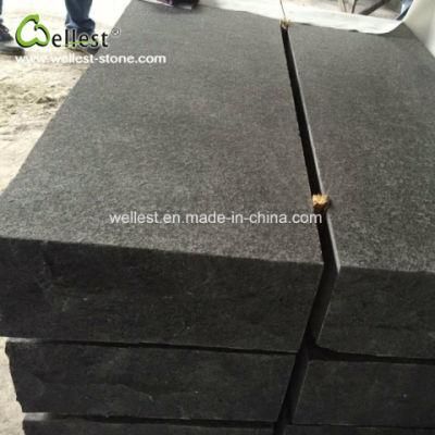 Anti Slip G684 Black Granite Stepping Stone Landscaping Garden Stepper