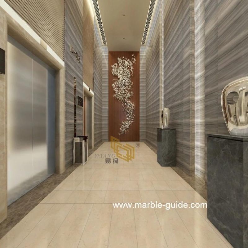 New Launch Victoria Fall White/Gray Marble Slabs for Flooring/Wall/Baluster/Bathroom/Table/Countertop