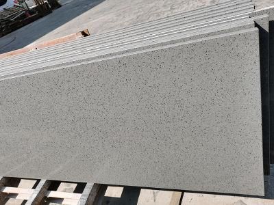 Wholesale Black Grey Cheap Artificial Quartz Stone Slab Kitchen Countertop