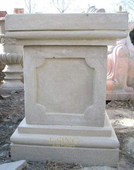 Hot Sales Natural Stone Granite Stone Pillar Marble Base Pedestal