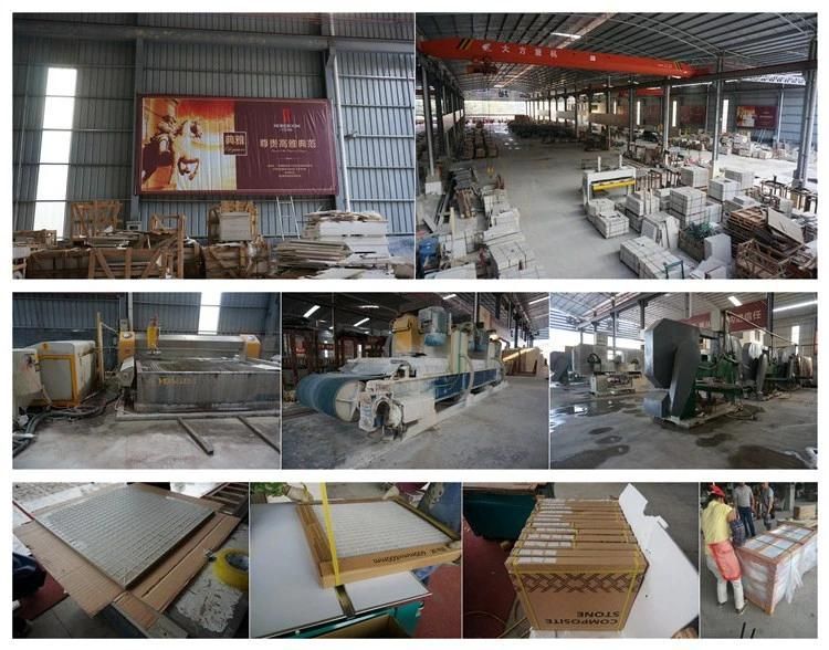 China Factory Price 24X24mm Grade a Light Emperador Marble for Sale