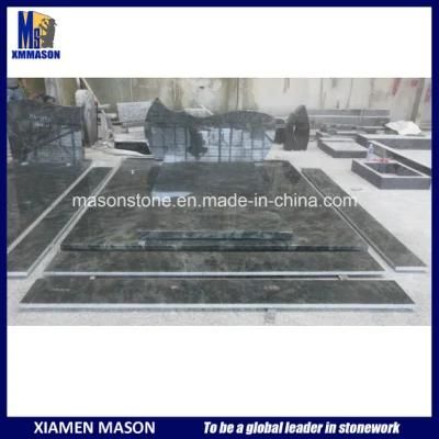France Customized Monument in Granite Multiclor Green