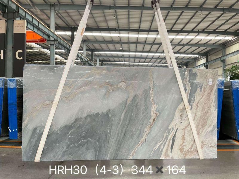 Italy Palissandro Blue Marble Slab Tiles