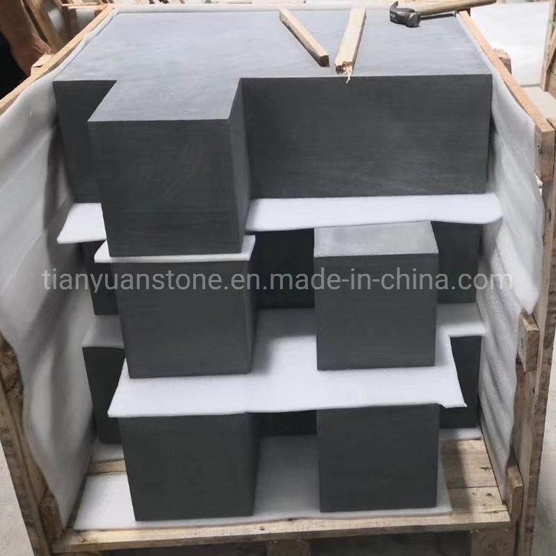 Black Sandstone Tile with Honed Finish for Wall Cladding and Paving