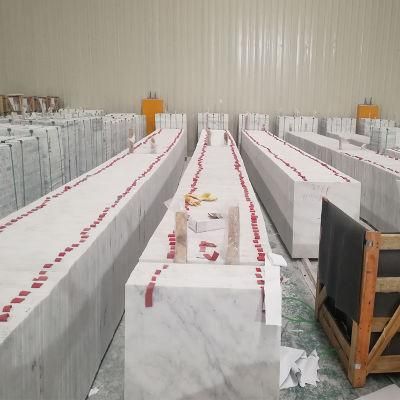 China Cheap Wholesale Price Landscape White Marble Tile for Floor and Wall