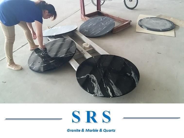 Building Material Factory Natural Stone Black Granite Tile for Counter Top/Vanity Top/Table/Tiles/Paving/Floor