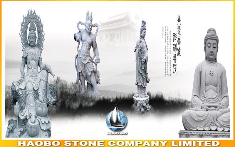Solid Polished Black Granite Pillar and Round Ball