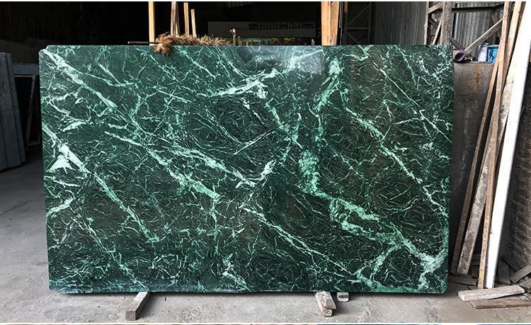 Grey/White/Black/Red/Brown/Green/Golden/Yellow Popular Chinese Dark Green Marble for Wall/Floor/Countertop Slab Panels for Home/Hotel Decoration