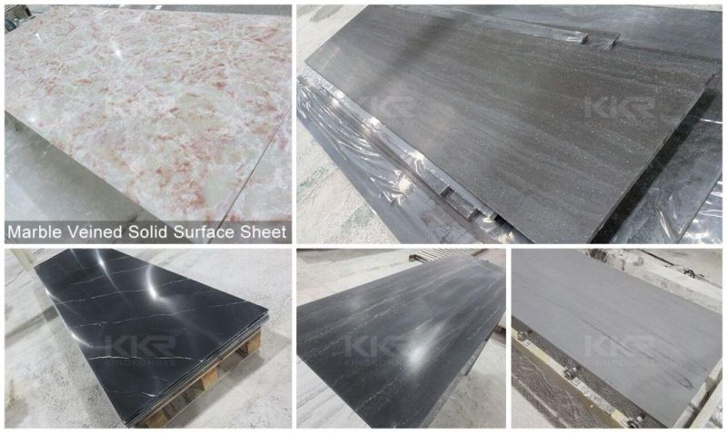 Texture Marble 20mm 30mm Acrylic Resin Stone Solid Surface DuPont Corian Price