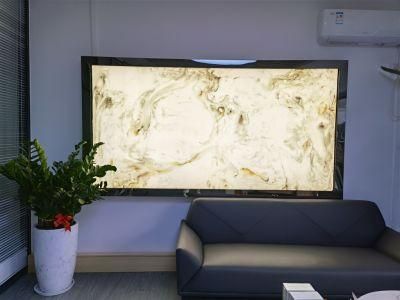 2022 latest Design Translucent Polished Alabaster Wall Panel