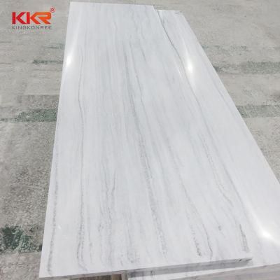 White Marble Viening 100% Pure Acrylic Solid Surface Wall Panels