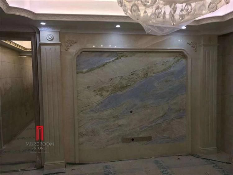 Light Green Honey Onyx Jade Marble Polished for Kitchen Countertop, Table Top