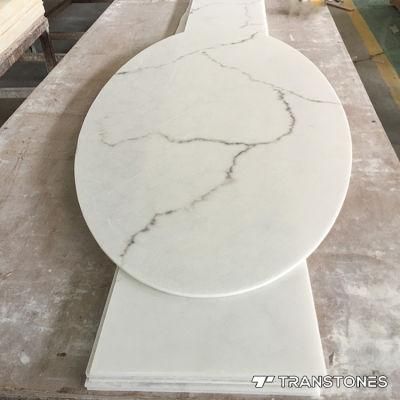 Customized Size &amp; Shape Artificial Onyx Stone Polished Alabaster Sheet