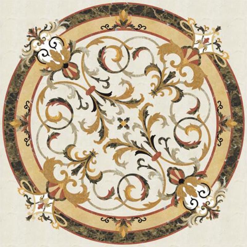 Direct Sale Flooring Medallion Designs Waterjet Marble